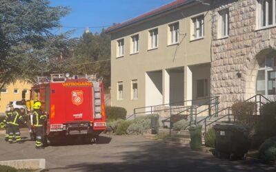 Vatrogasna vježba evakuacije u našoj školi